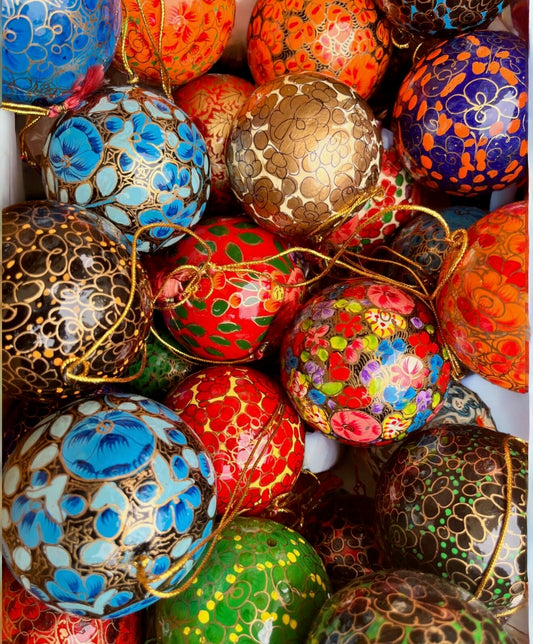 Hand-crafted Ball Ornaments - Artisan Series
