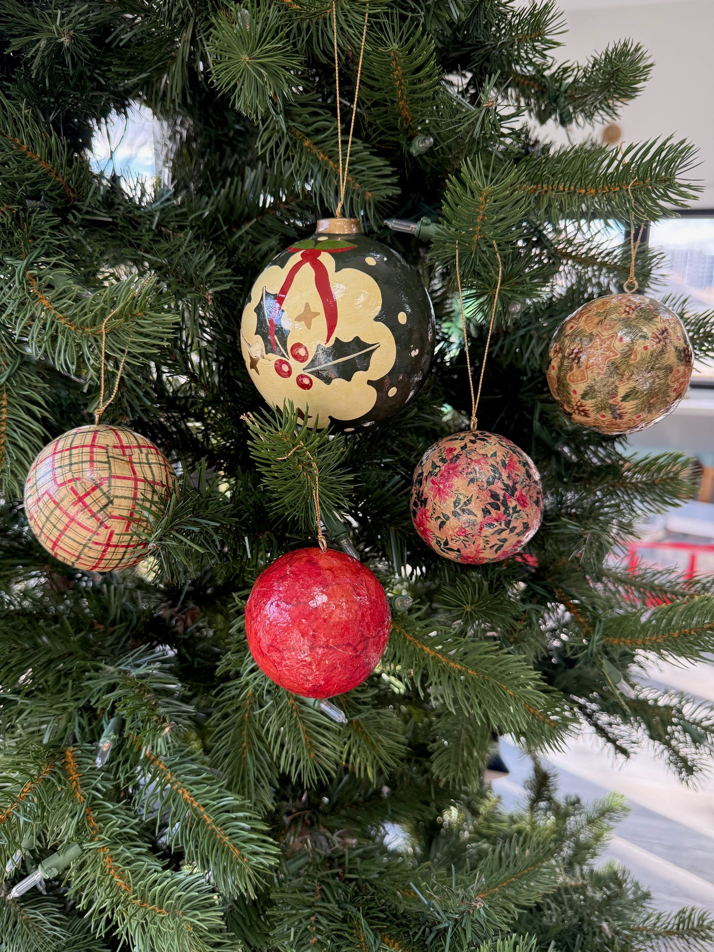 Hand-crafted Ball Ornaments - Heritage Series