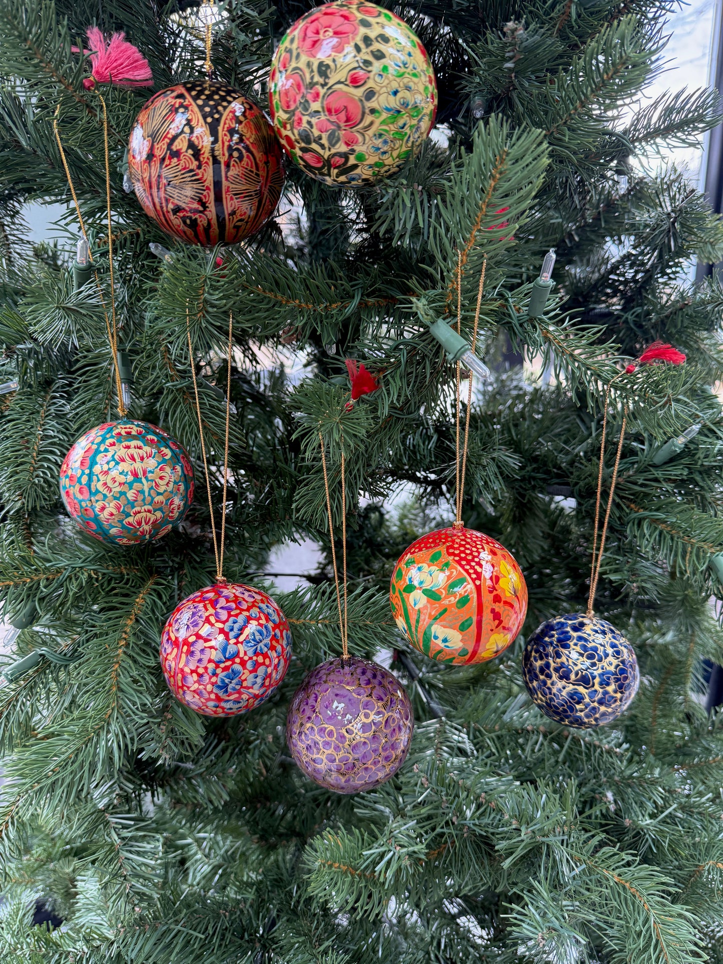Hand-crafted Ball Ornaments - Artisan Series