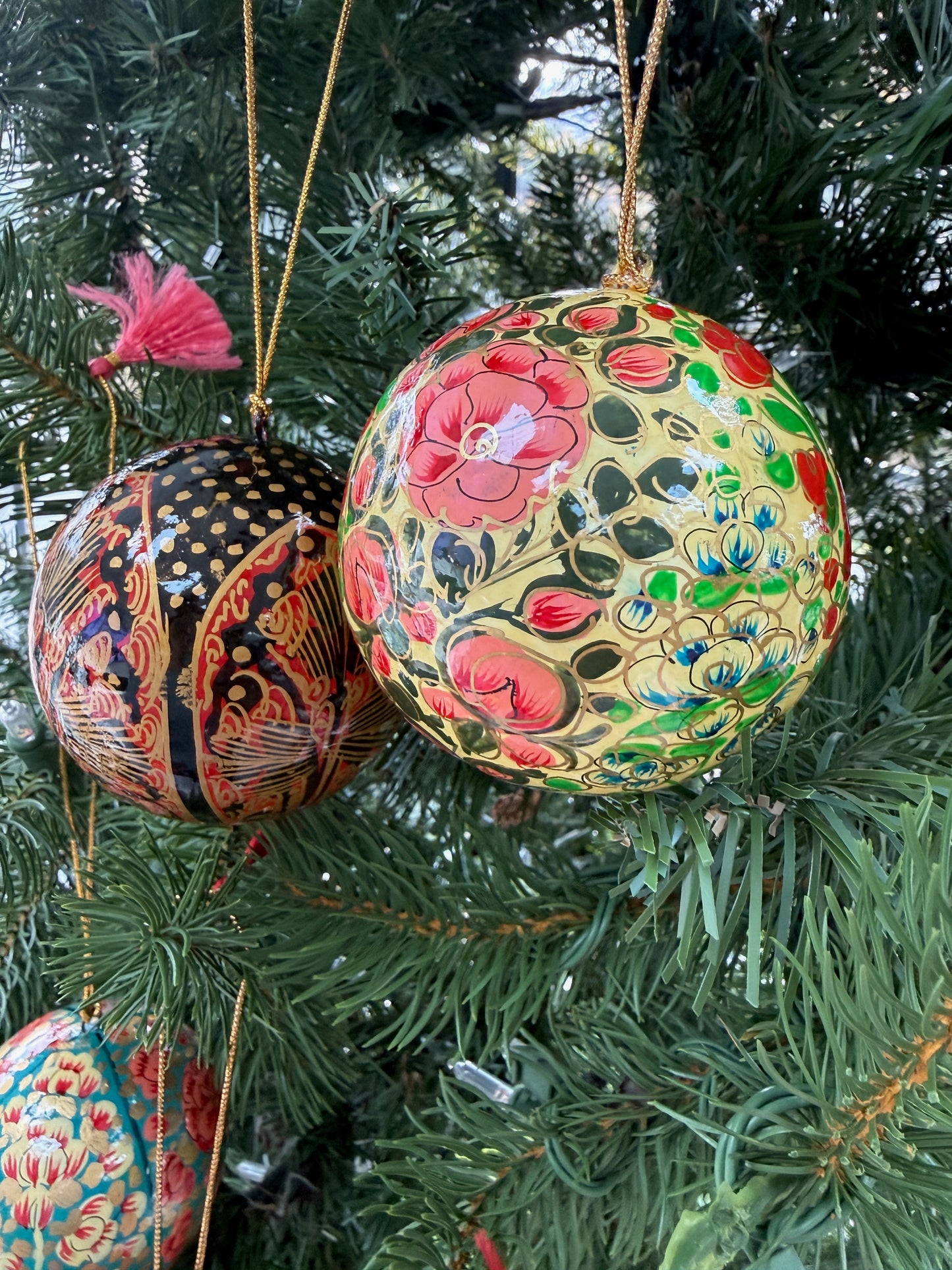 Hand-crafted Ball Ornaments - Artisan Series