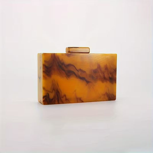 Marble Pattern Clutch