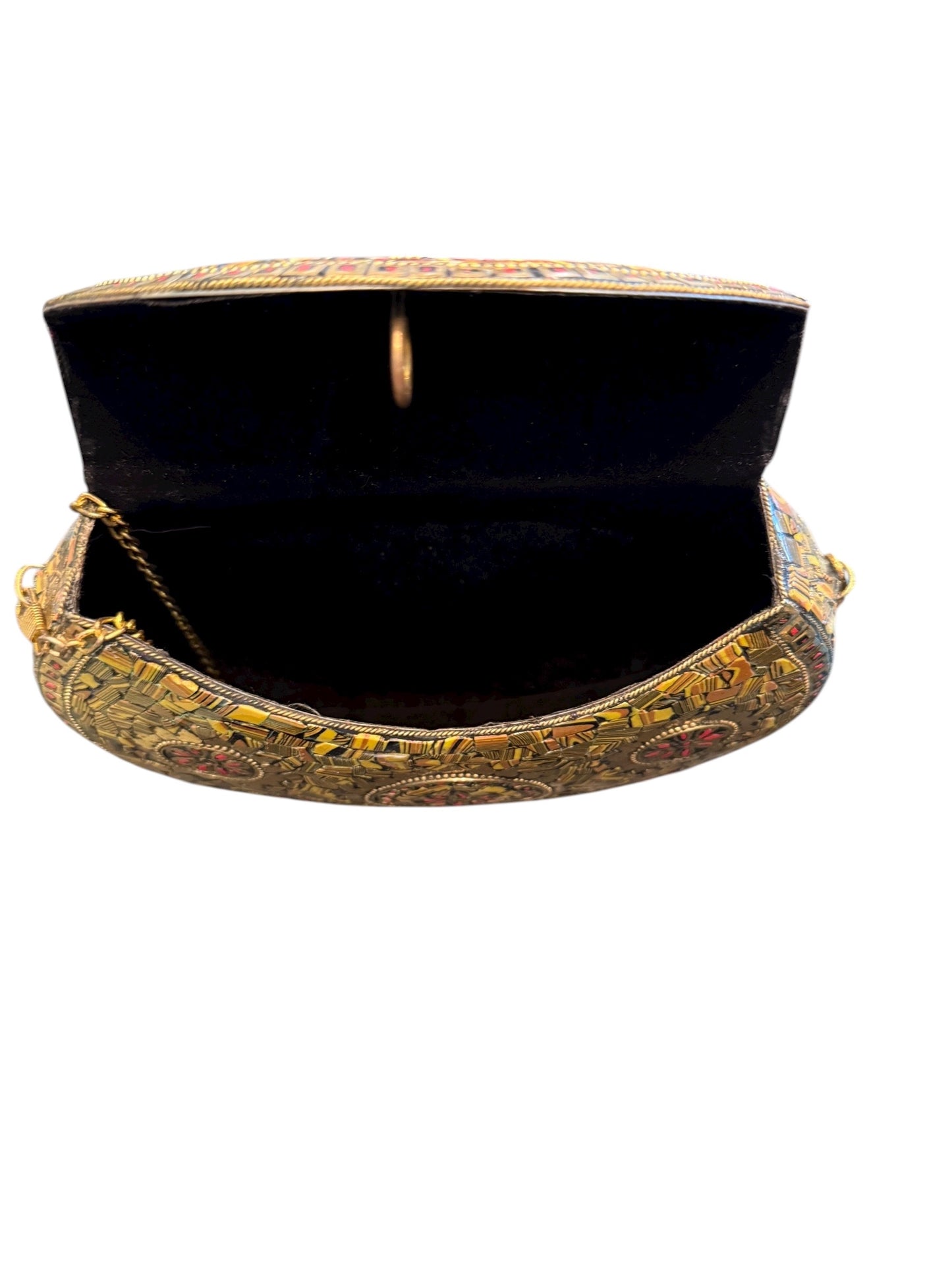 Amber Souk Mosaic Clutch