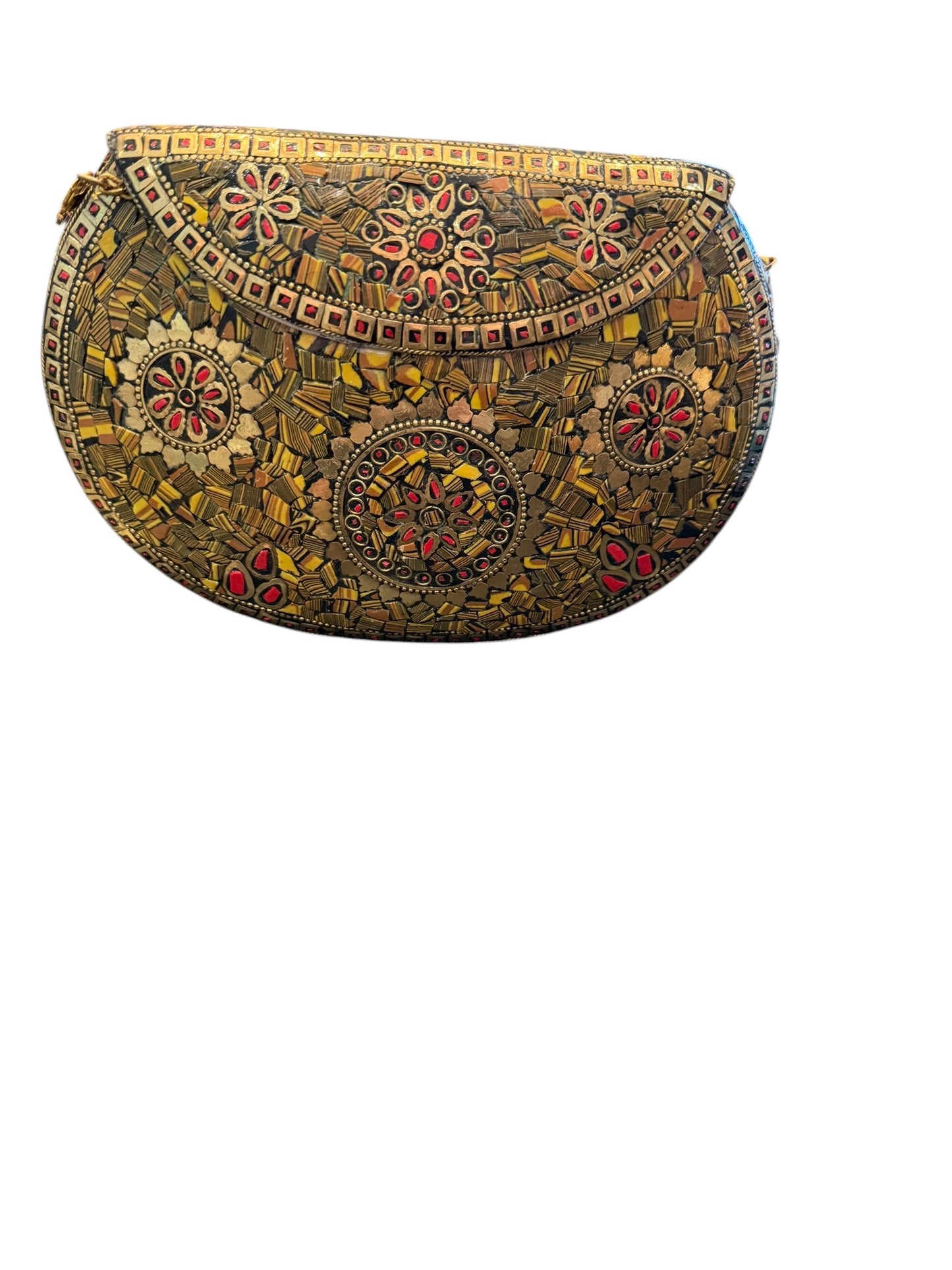 Amber Souk Mosaic Clutch