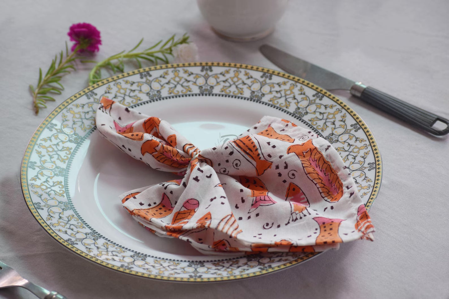 Ritu Blockprint Napkins