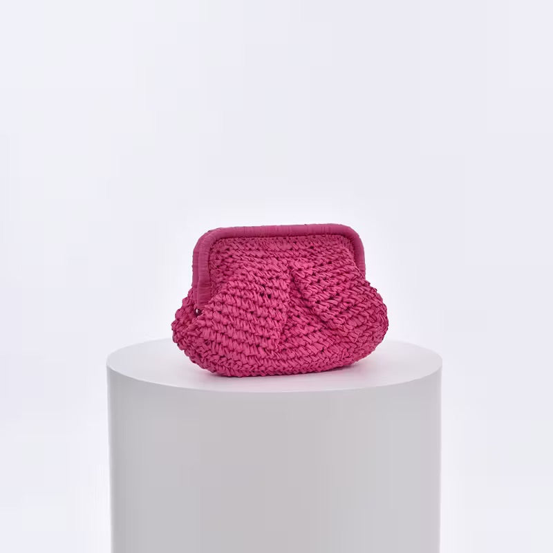 Mira Woven Pinup Clutch